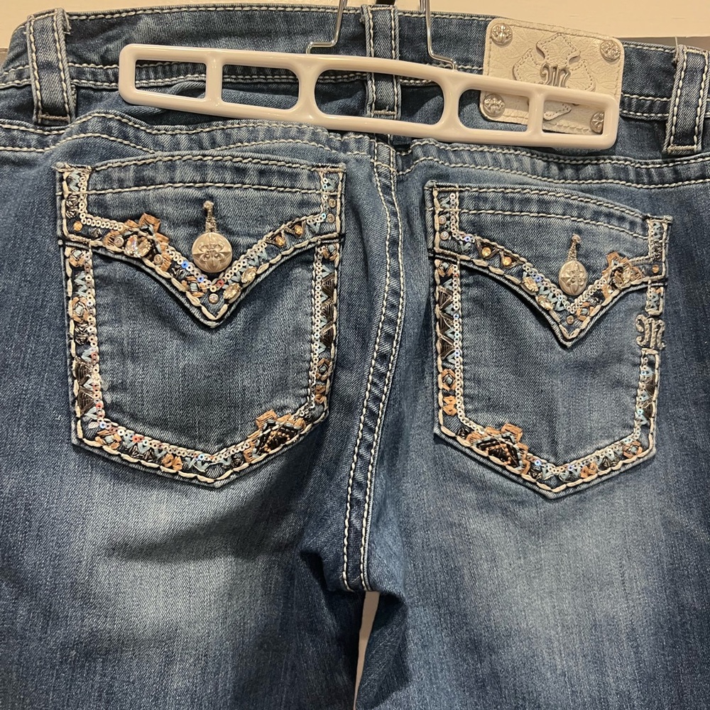Miss me, ankle jeans, straight leg, size 30